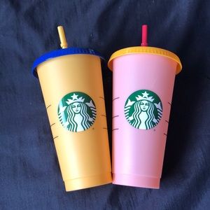 Colour changing starbucks cups